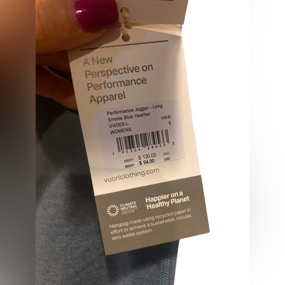 NWT Vuori joggers and hoodie set Size S - Picture 3 of 5